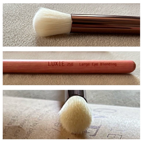 NEW LUXIE 3 MAKEUP BRUSHES GAEA set BOXYCHARM vegan; foundation; shading; crease - Picture 8 of 13